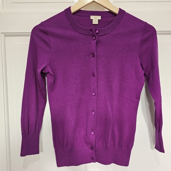 J. Crew The Clare Cardigan Sweater Crewneck Button Up Size XS - Picture 3 of 9